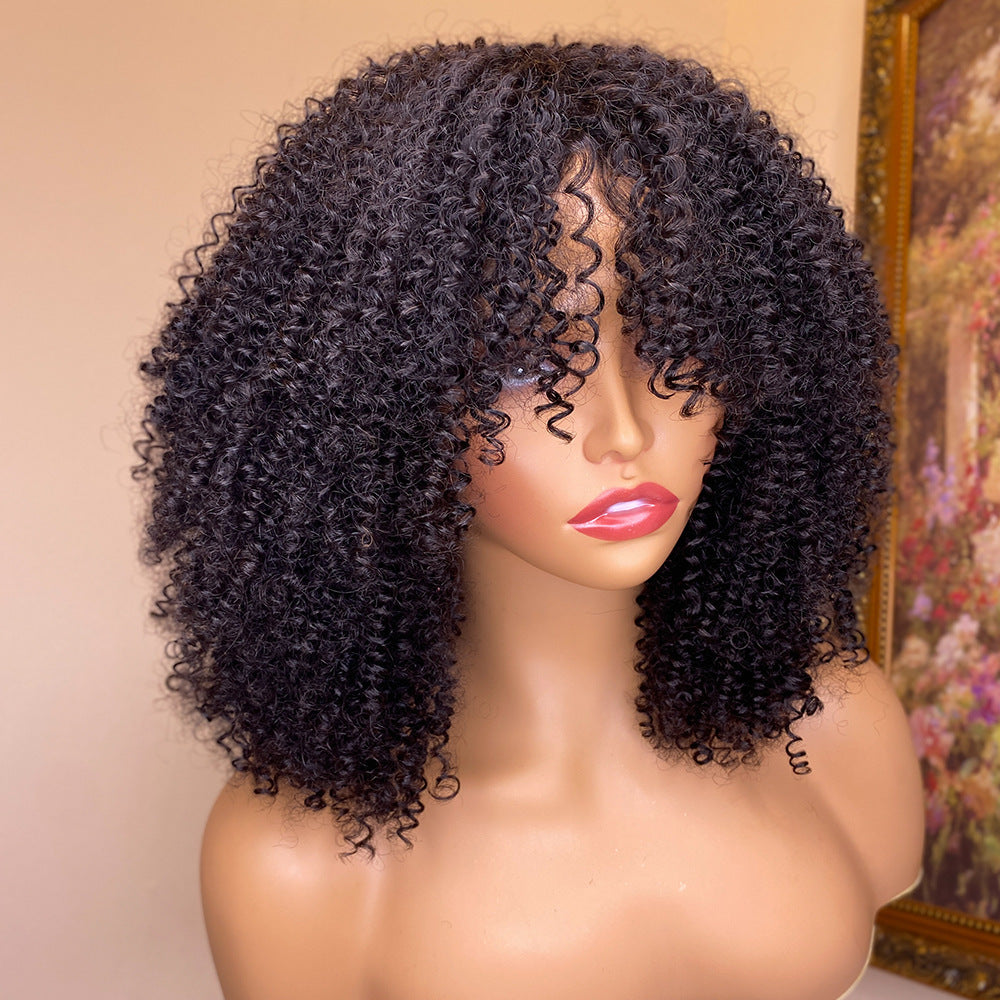 Kinky Curly Human Hair wing